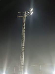 Alan açık yol ışığı kutup 6 m 8 m mavi top futbol stadyum net led aydınlatma kaldırma kutup ile yüksek ışık V-104 - Product Image 4
