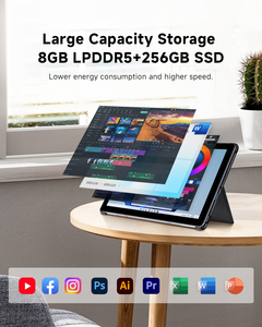 CHUWI Hi10 X1 N150技术平板电脑10.1 "窗口11 8gb 256gb 2in1笔记本电脑1280x800 IPS触摸面板平板电脑，带8MP网络摄像头 - Product Image 3