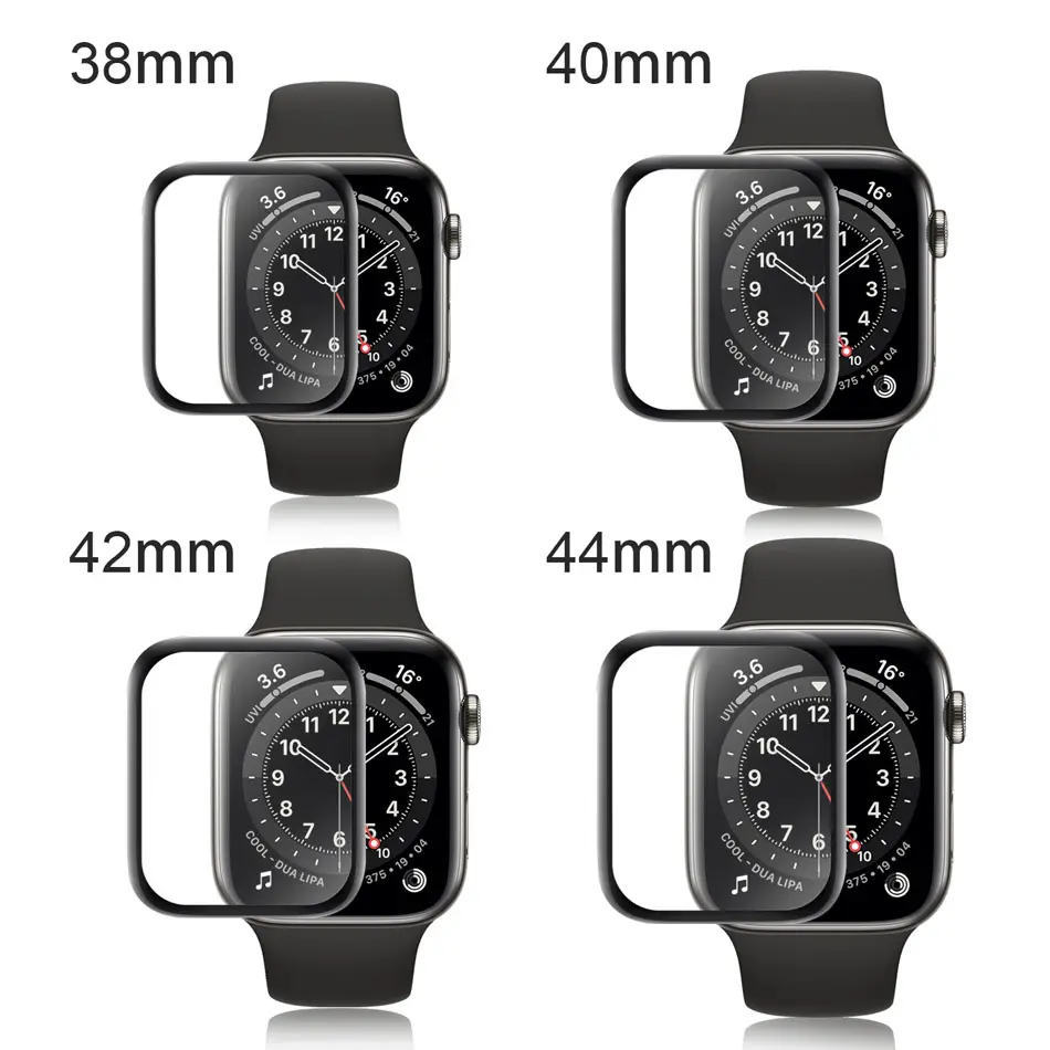 Coolyep HD Screen Protector per apple watch screen protector Appl Watch Series 6 SE 5 4 3 vetro temperato per iwatch