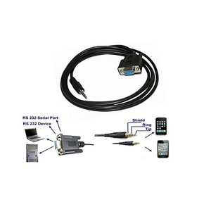 Factory OEM <strong>DB9</strong> Pin Female RS232 Serial Port to DC 3.5mm Audio <strong>Jack</strong> Converter Cable for Computer - Product Image 5