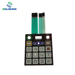 Impermeabile Tastiera 3x4 Matrix 20 Key Membrana Switch Tastiera di Controllo di Accesso del Fornitore Della Cina - Product Image 5