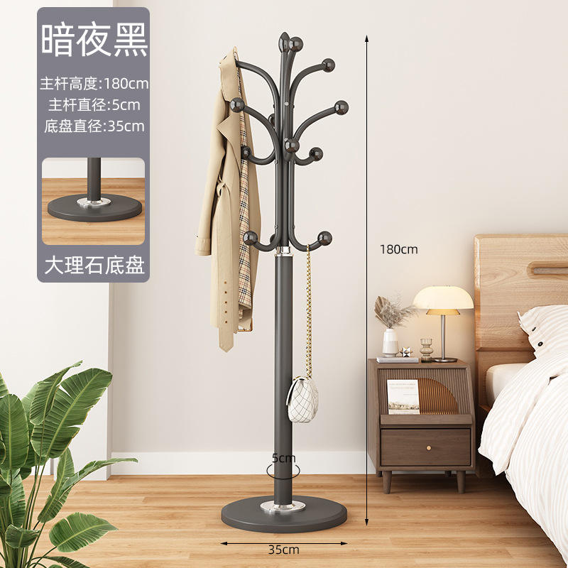 Noir foncé - Plaque de marbre - Base extra large et épaisse de 35 cm