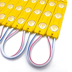 6013 IP65 Waterproof <strong>LED</strong> Module 12V DC 3W Warm White Light 1.2W/1.5W 3-SMD 2835 Injection <strong>LED</strong> ROHS Compliant - Product Image 1