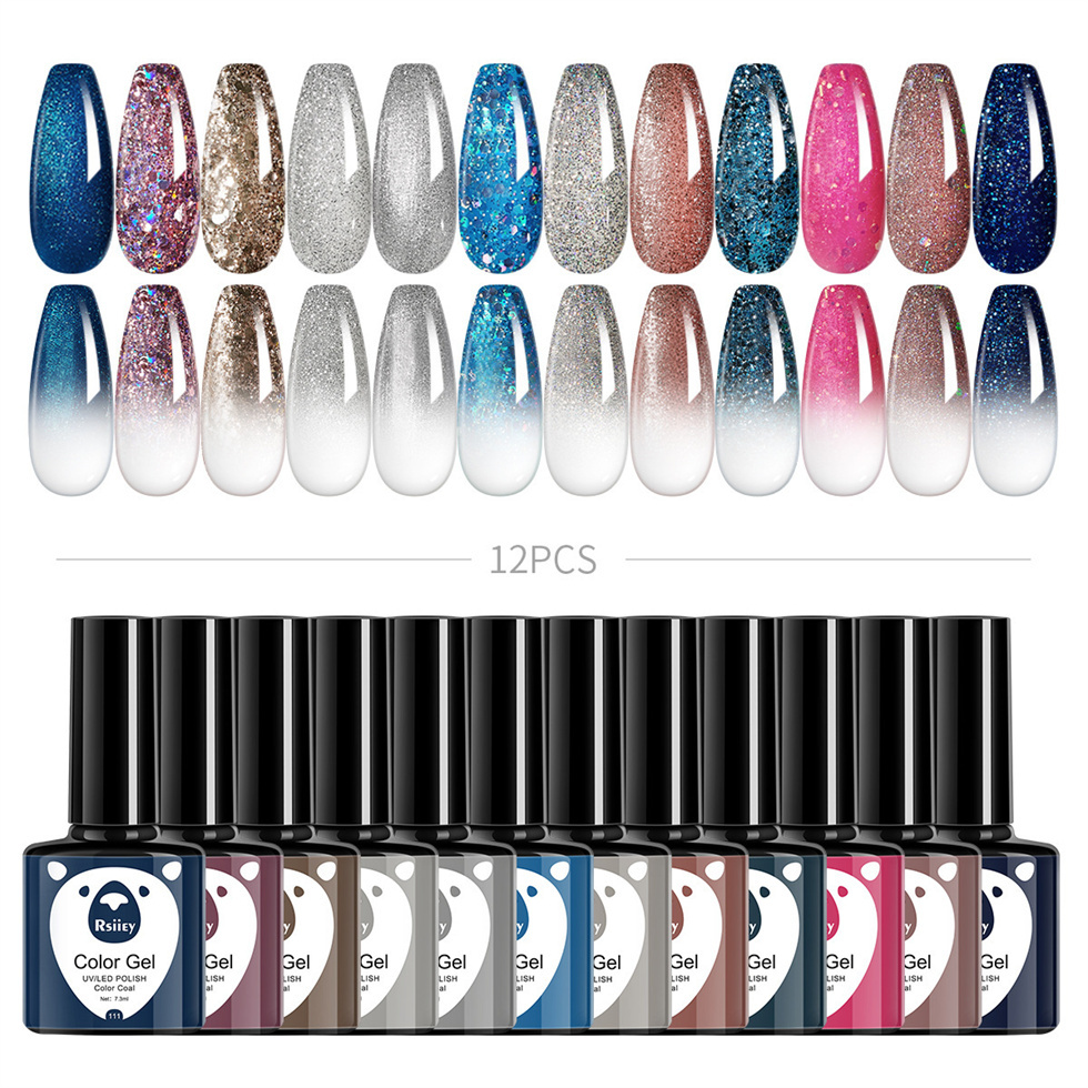 Vernis à ongles pailleté