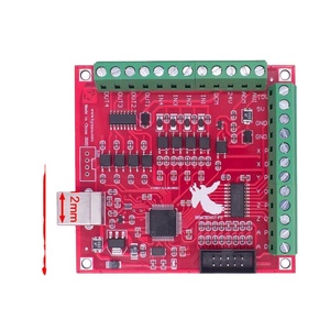 Mach3 Driven <strong>CNC</strong> Motion Control Card Kit 4 Axis <strong>USB</strong> <strong>CNC</strong> <strong>Controller</strong> Card 100Khz Breakout Board Compatible <strong>With</strong> WinXP Win7 - Product Image 4