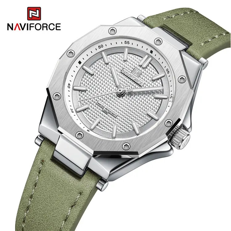 NAVIFORCE 5026 SWGN alta calidad para señoras reloj de pulsera, precio de venta al por mayor de la fábrica impermeable para las mujeres relojes regalo 2022