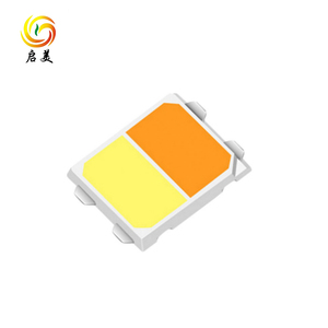 Iki renk sıcaklığı üst Led iki renkli Led 0.2w 0.5w Plcc 2835 Smd Led çift dalga boyu çift çip sıcak + soğuk beyaz - Product Image 2
