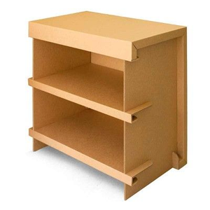 Nhà Máy Bán Buôn Có Thể Gập Lại Tông Đồ Nội Thất Thiết Lập-Thân Thiện Với Môi Bàn Ghế Tủ Có Thể Tái Chế Cho Nhà Văn Phòng & Không Gian Nhỏ - Product Image 3