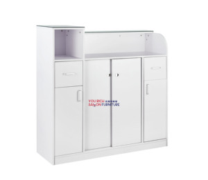 理发店前台接待桌美容院，带高品质接待桌前台准备发货 - Product Image 2
