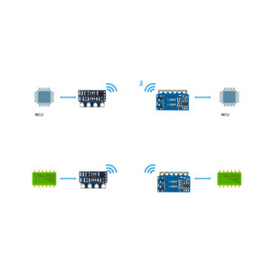 Taidacent Mini Universal fernbedienung H34S H34A ASK 433 MHz Taste Sender platine 433 MHz Ein/Aus-Ferns ender HF-Platine - Product Image 6