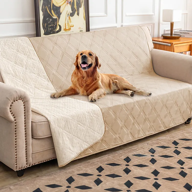 Popüler Pet aksesuarları su geçirmez ve dayanıklı Pet köpek battaniyesi Pet kanepe yatak örtüsü