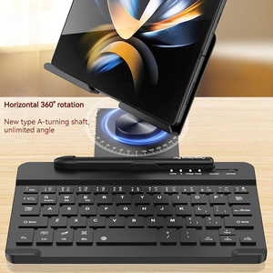 Soporte plegable para teclado con Bluetooth, soporte giratorio 360 para teléfono Samsung Z Fold4 Fold3 Fold2 Fold1, novedad - Product Image 5
