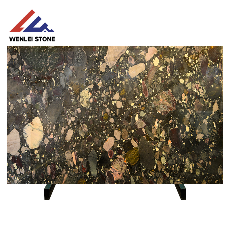 Agate colorée