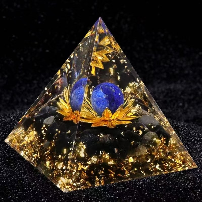 Lapis Lapis+Lotus+Obsidian Gravel
