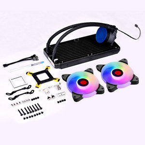 电脑水冷套件系统全金属Cpu块铜散热器系列 - Product Image 4