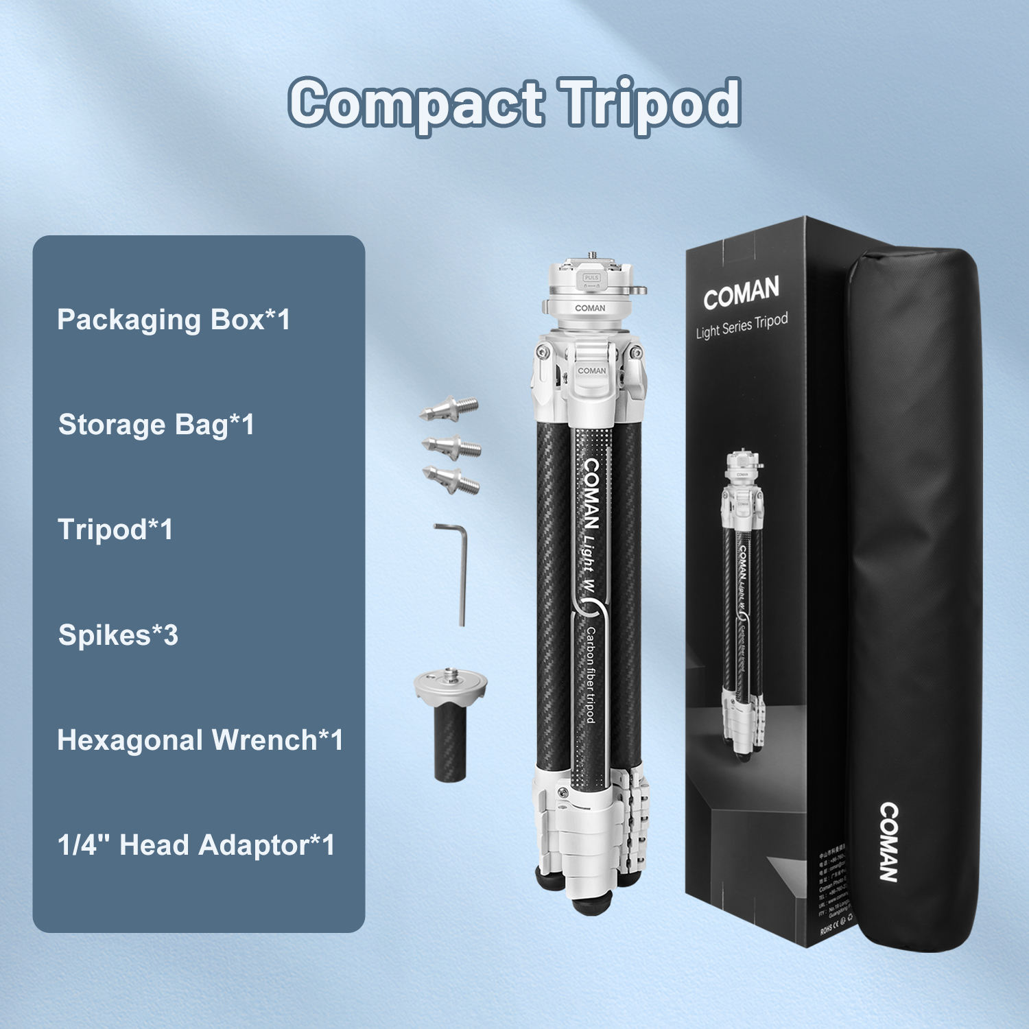 Light W-Rotule/blanc/inversible