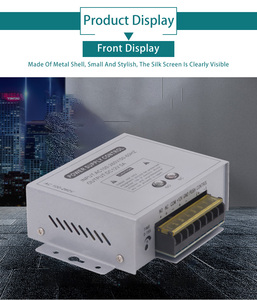 Sistema di controllo accessi AC 110V-240V Input interruttore elettronico DC 12V 3A output Mini Door Access Control power supply - Product Image 4