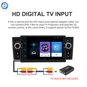 汽车安卓播放器Wifi收音机安卓播放器GPS导航菲亚特Linea 7英寸 - Product Image 4
