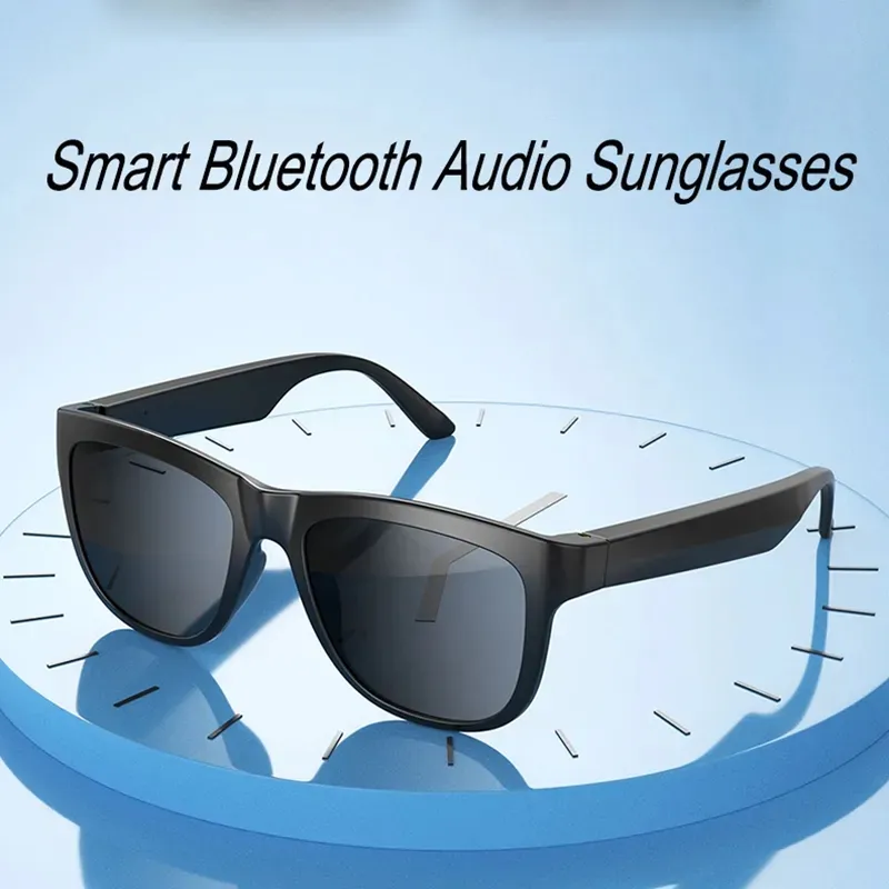 Akıllı gözlük kablosuz Bluetooth 5.0 güneş gözlüğü açık akıllı spor eller serbest arama arama müzik anti-mavi gözlük