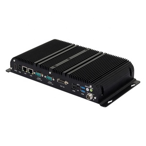 Lüfter loser I5 J4125 J6412 2LAN RS485 RS422 5G Bluetooth Win10 LINUX Desktop-Minicomputer für Industrie - Product Image 1