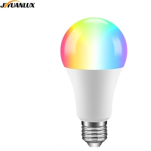Alexa Tuya WIFIコントロールRGBスマートWifi照明E27電球ワイヤレスアプリコントロール調整可能なA19Led Blub - Product Image 1