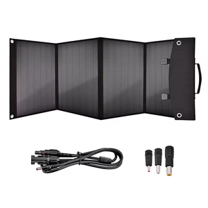 100W 120W 20V 12V 5v单声道柔性可折叠太阳能电池板套件便携式移动<span class=keywords><strong>Ipad</strong></span>充电器野营户外阳台船用
