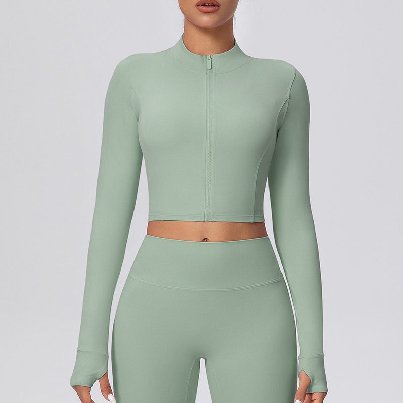 Jacket+Basil Green