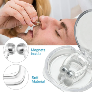 2024 New Magnetic Anti Snore Nose Clip <strong>Sleep</strong> Nose Clip Aid Anti Snore Device Stopper Help Alleviate Snoring - Product Image 3