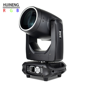 HUINENG profesyonel sahne 295W işın işık Dj gece kulübü sahne için diyafram ile noktasal ışın demeti işık 8 + <span class=keywords><strong>16</strong></span> + 24 prizma