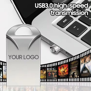 迷你8gb USB 2.0金属USB 3.0闪存棒定制钥匙扣记忆笔批发新定制USB钥匙 - Product Image 3