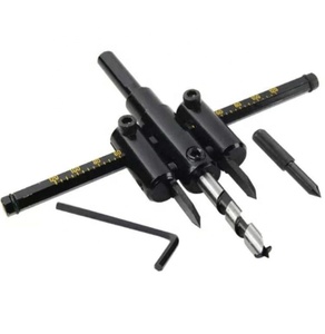 เครื่องตัดเจาะรูวงกลมไม้แบบปรับได้สว่านไร้สายเครื่องมือ DIY ที่ทนทาน - Product Image 1