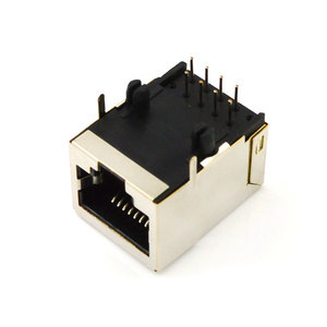 En popüler özel endüstriyel korumalı 10 Pin tek Port Led Rj 45 Fastjack Rj45 konnektörler Jack/ - Product Image 6
