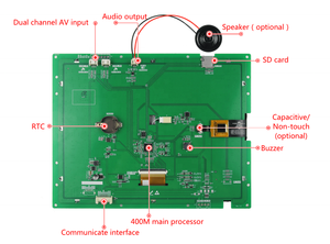 DACAI 10,4 pulgadas entrada AV TFT LCD Módulo de pantalla táctil resistiva pantalla táctil capacitiva - Product Image 2