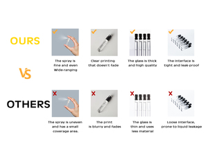 Frascos de Vidro Mini Para Amostra de Perfume 1ml 2ml <span class=keywords><strong>2</strong></span>.5ml Atacado Com Válvula Spray e Tampa Preta Baixo MOQ Em Estoque Logo Serigrafado - Product Image 6