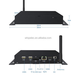 Digital signage android box player con CMS software modificare e caricare a distanza la pubblicità RK3566 prezzo di fabbrica vendita calda - Product Image 4