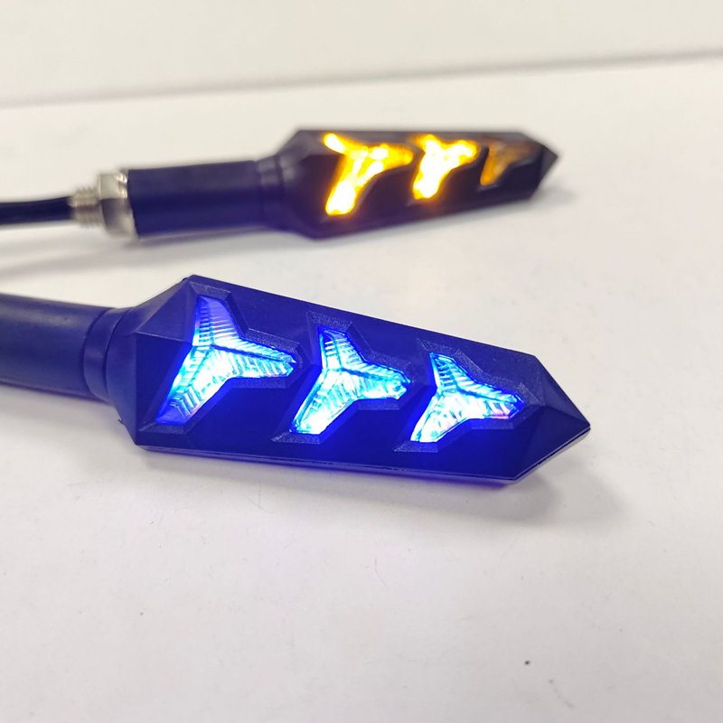 DRL Blue+Flowing Yellow