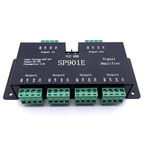 Traumfarbe led dmx Signalverstärker synchronisierbar verbinden zu 8 Lichtstreifen für RGB RGBW adressierbares LED-Streifenlicht - Product Image 1
