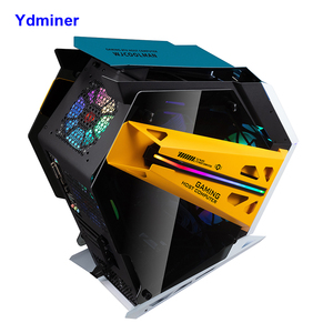 Masaüstü durumda küçük masaüstü bilgisayar oyun kasası atx pc kasa - Product Image 6