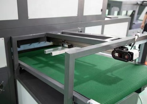 Automatische 1-Farben-Siebdrucker Be-und Entladen von Siebdruck maschinen mit Staubs chutz - Product Image 2