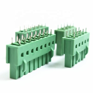 Bloques de terminales de PCB 2EDGA 5,0/5,08 Phoenix ICV 2,5 bloques de terminales enchufables de contacto 90 grados Pin header - Product Image 5