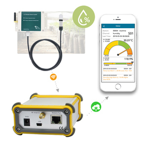 Controlador de temperatura Lora Digital grande, monitoreo de humedad, control inalámbrico, controlador de grabadora de datos IOT - Product Image 2