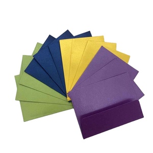 Individueller Druck Mini-Schmuckverpackung schwarzer brauner Kraftpapierumschlag mit Knopf und Schnur - Product Image 3