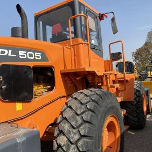 Original Korea Used Front <strong>Loaders</strong> DOOSAN DL505 Wheel Bucket Truck <strong>Loading</strong> and <strong>Unloading</strong> 5ton DOOSAN Machinery - Product Image 5