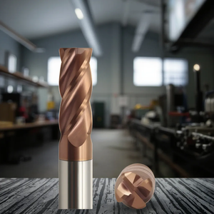 Carbide Milling <strong>Cutters</strong> End Mill <strong>PCD</strong> Milling <strong>Cutters</strong> for Land Two-Edge Ball End Mill Round Nose Milling <strong>Cutter</strong> - Product Image 3