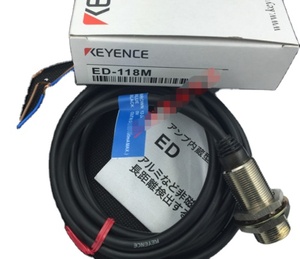 Built-in Amplifier <strong>Proximity</strong> <strong>Sensor</strong> Original KEYENCE ED-118M ED-118U Main Unit NPN PNP - Product Image 1