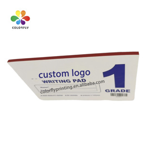 High Quality Paper <strong>A5</strong> Size GRADE 1 PADPAPER <strong>Custom</strong> logo GRADE 1 80lvs Writing Pad