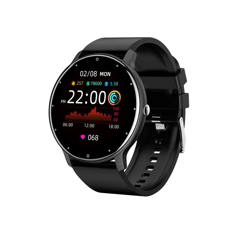 Ngoài trời zl102 người đàn ông Đồng hồ kỹ thuật số gọi điện thoại Android Smartwatch Heart Rate Monitor thông minh đồng hồ