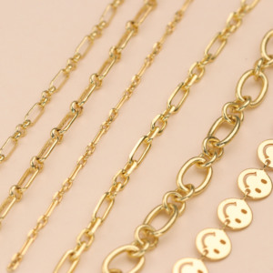 ファインジュエリーネックレスチェーン,18K金メッキチェーン,カスタムデザイン中国ゴールドチェーン - Product Image 6
