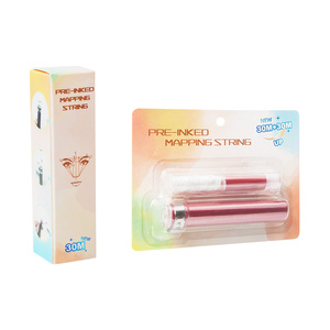 Botella de tinta de pigmento de tatuaje de cuerda de cejas de medición de mapeo de 30m para Microblading maquillaje regla de línea de arco y flecha - Product Image 6