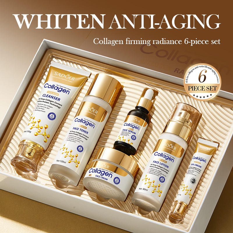 SADOER Ensemble 6 pièces 100g + 120ml + 80ml + 60g + 20g + 30ml